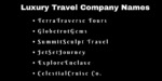 luxury travel company names