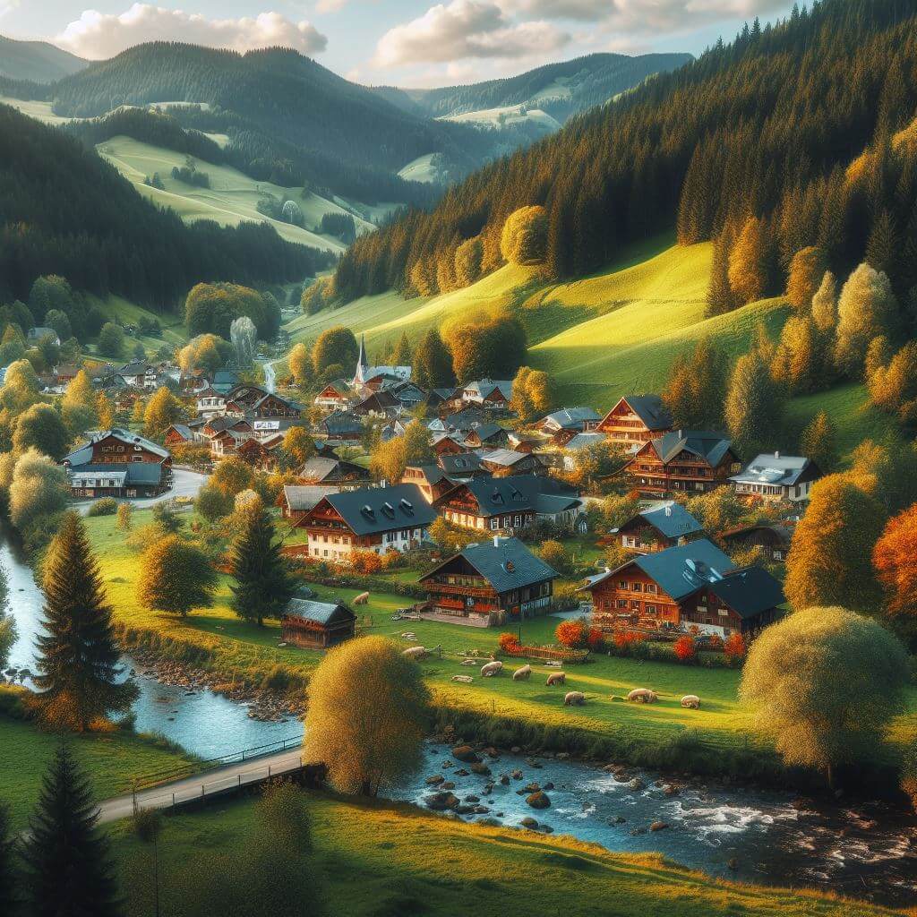 fictional village