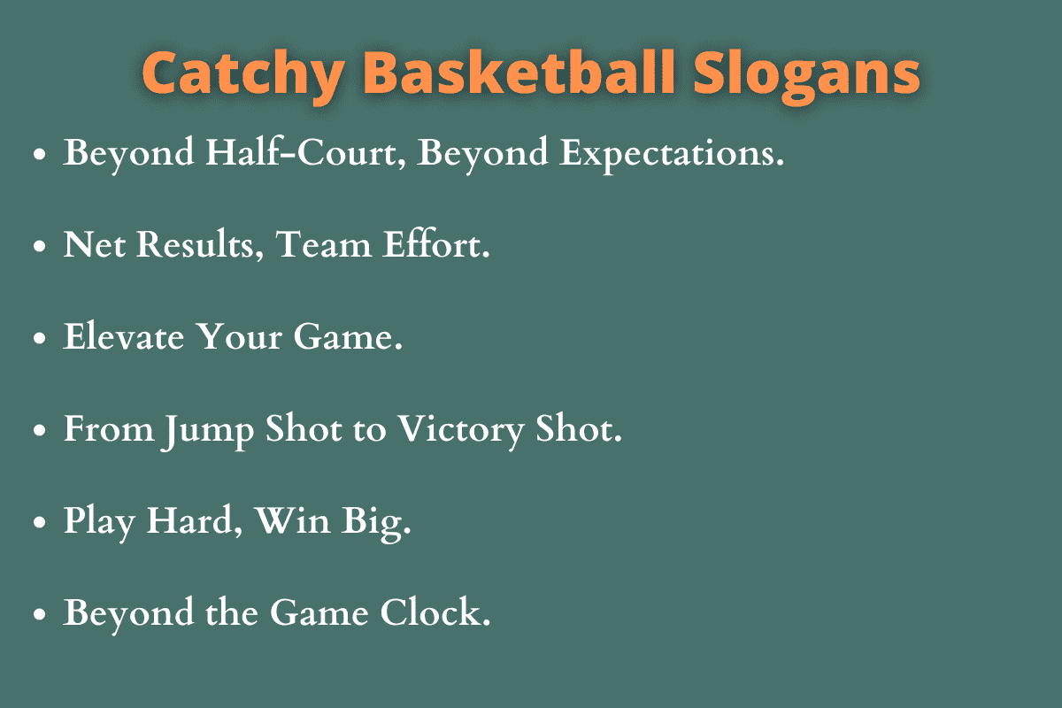 325+ Best Basketball Slogans And Sayings For Inspiration