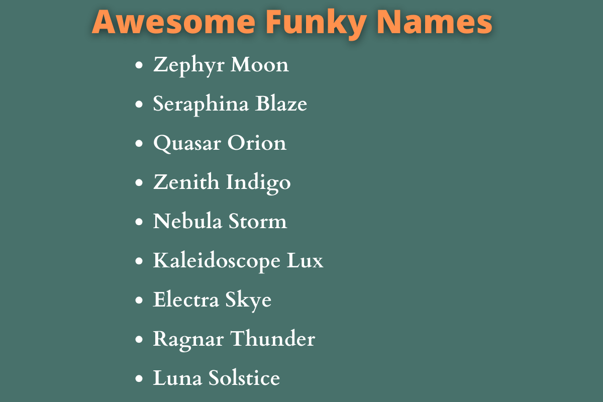Funky Names