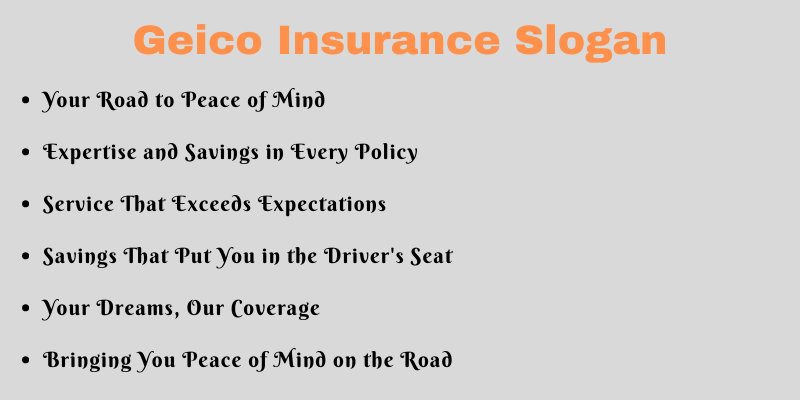 Geico Insurance Slogan