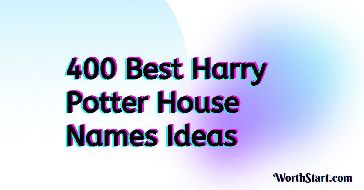 Harry Potter House Names