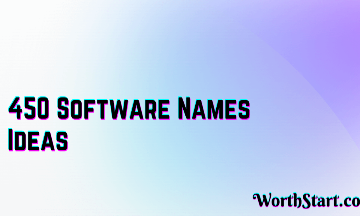 software program names
