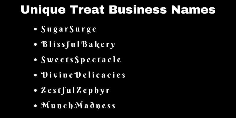 Treat Business Names