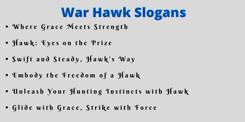 War Hawk Slogans (1)