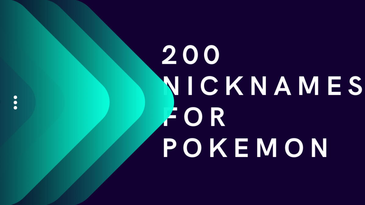 13,000+ Pokemon Nicknames - ALL Pokemon - ULTIMATE Nicknames Guide