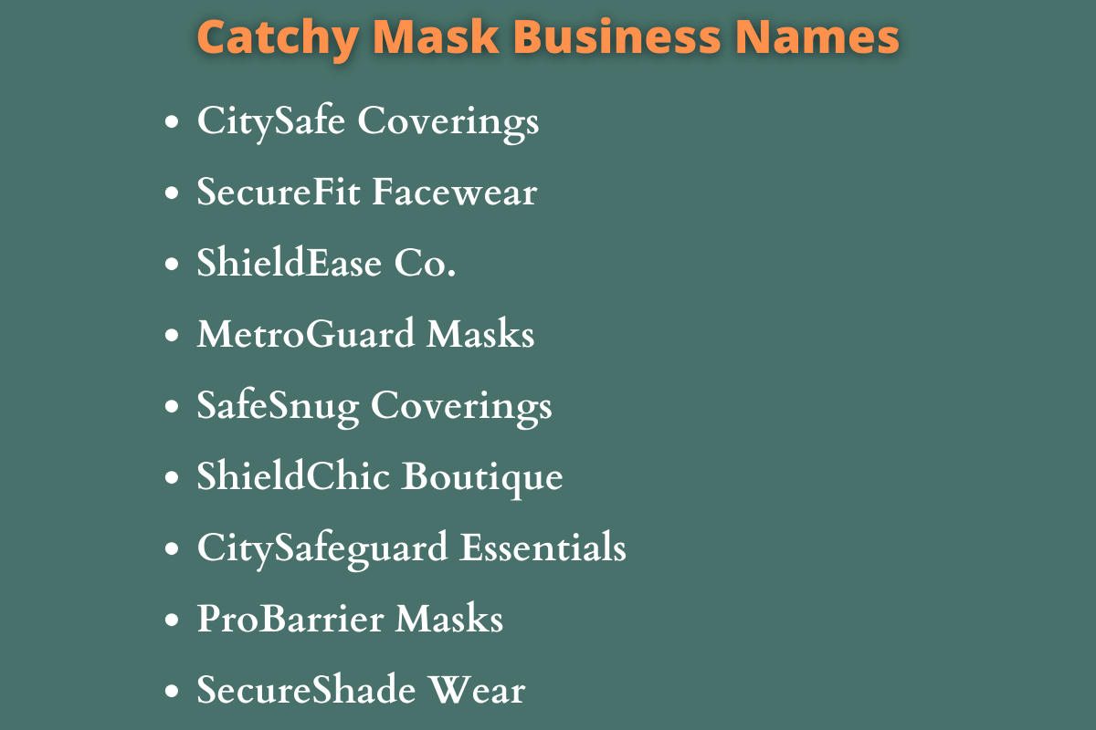 Mask Business Names