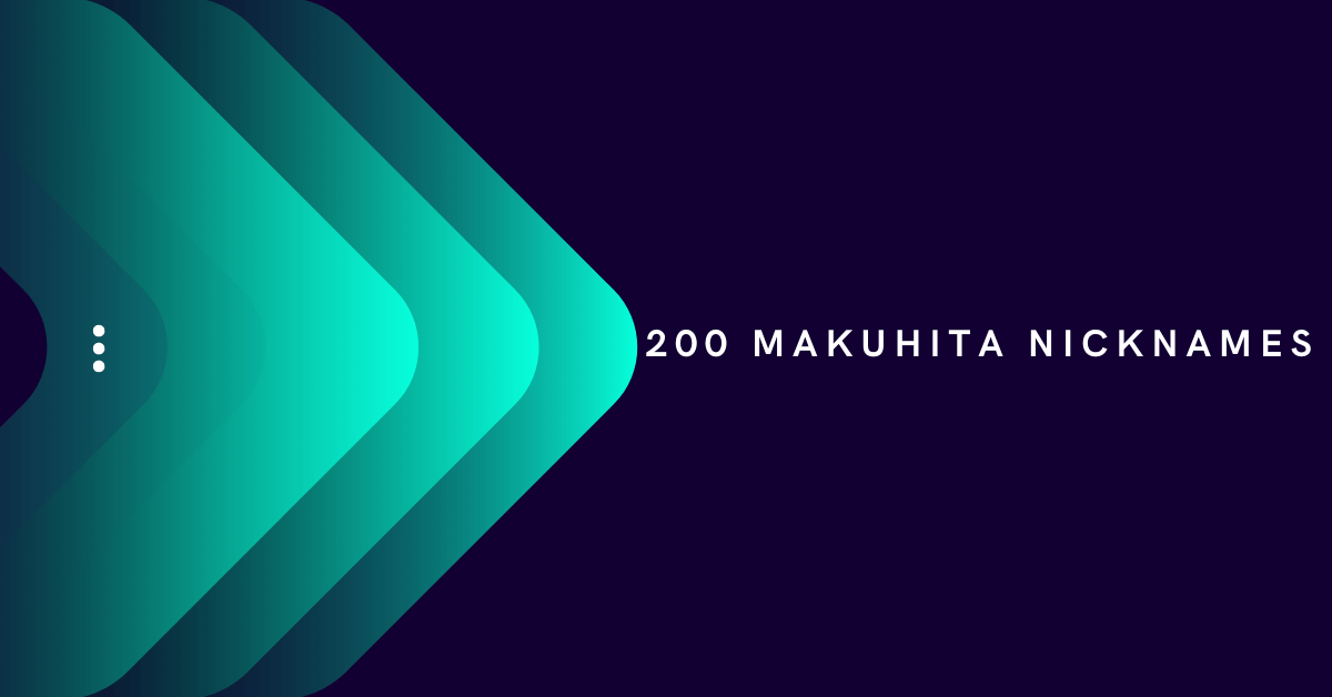 Makuhita Nicknames