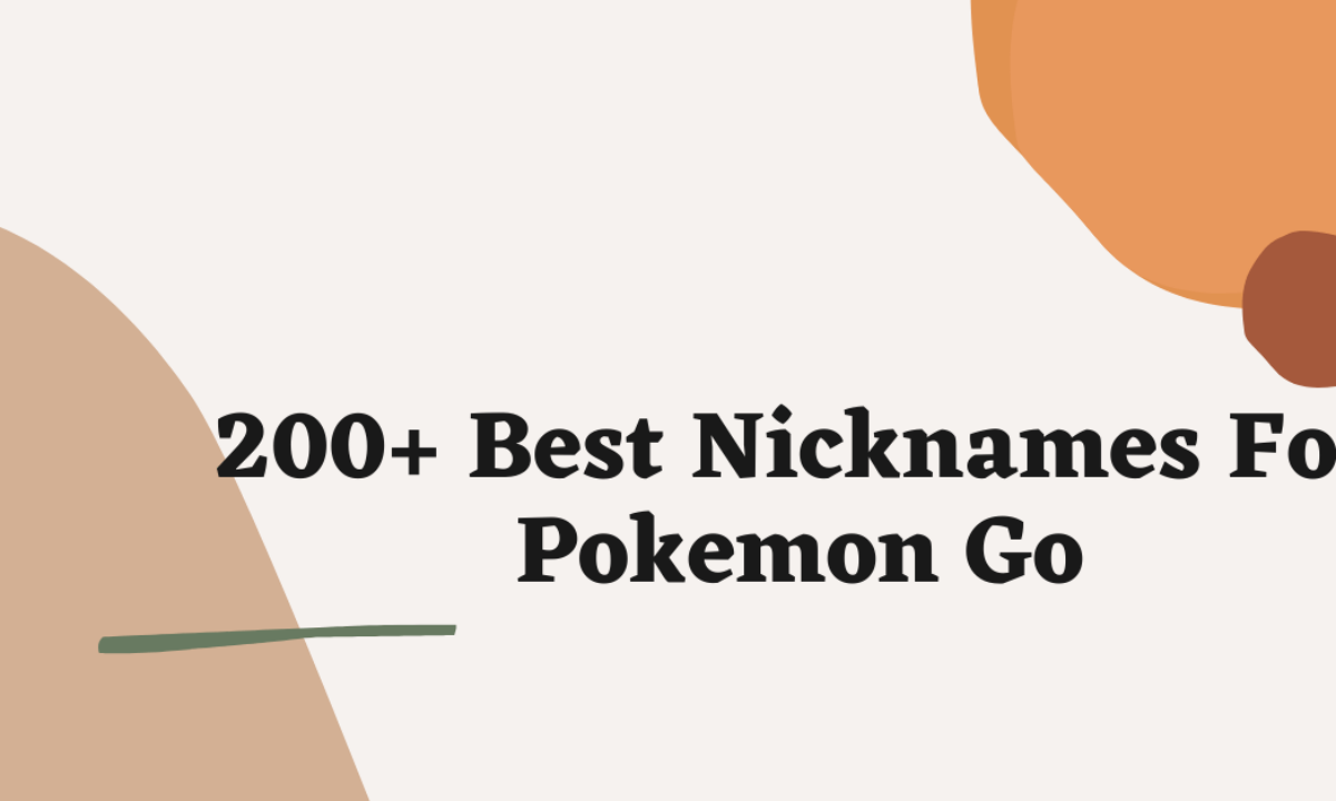 200+ Cute Nicknames for Pokemon