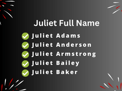 Juliet Full Name