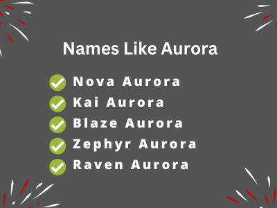Names Like Aurora