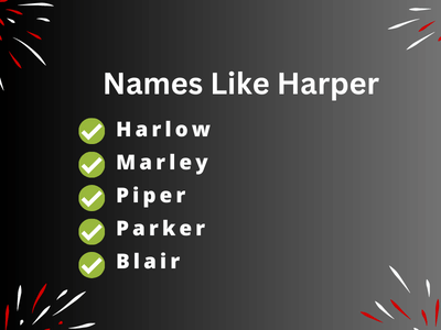 Names Like Harper