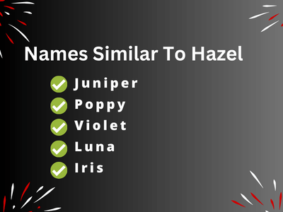 Names Similar To Hazel