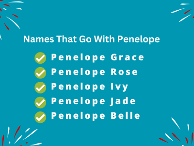 Names That Go With Penelope