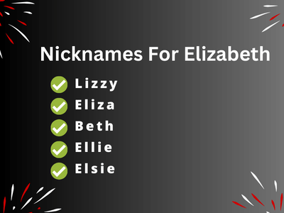 Nicknames For Elizabeth