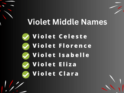 Violet Middle Names