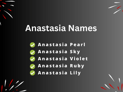 Anastasia Names