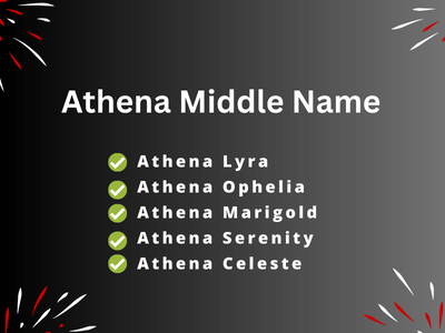 Athena Middle Name