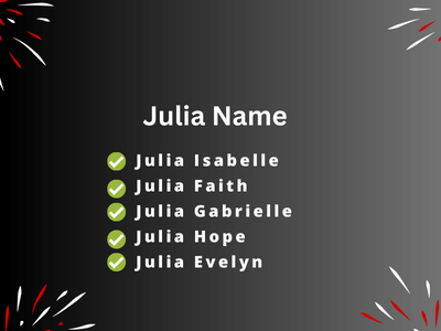 Julia Name