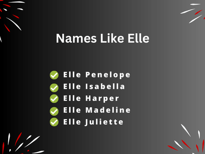 Middle Name For Elle