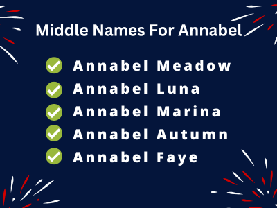 400 Amazing Middle Names For Annabel