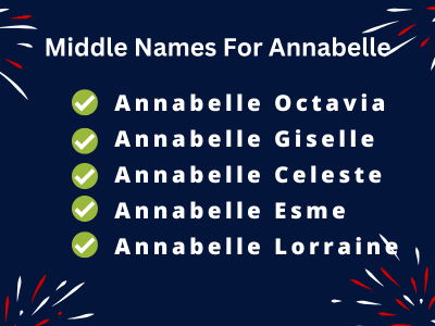 400 Creative Middle Names For Annabelle