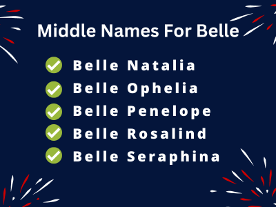 Middle Name For Belle 
