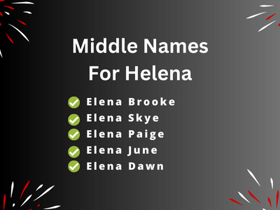 Middle Names For Helena