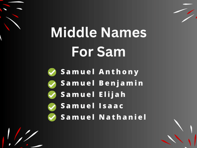 Middle Names For Sam