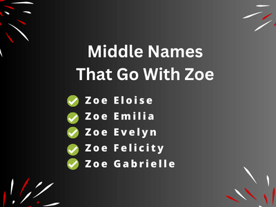 Middle Names That Go With Zoe
