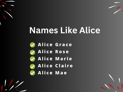 Names Like Alice