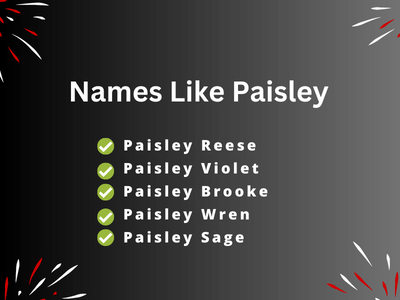 Names Like Paisley