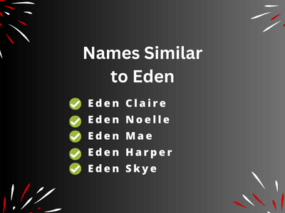 Names Similar to Eden