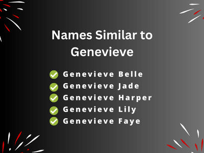 Names Similar to Genevieve