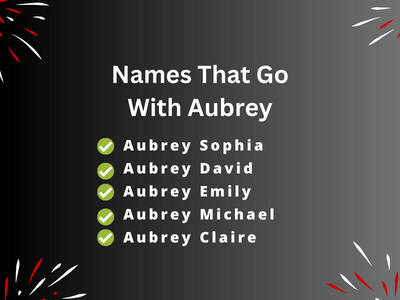 Names That Go With Aubrey