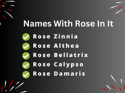 Names With Rose In It