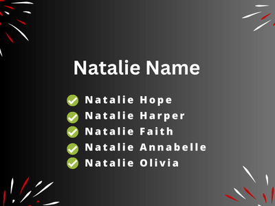 Natalie Name