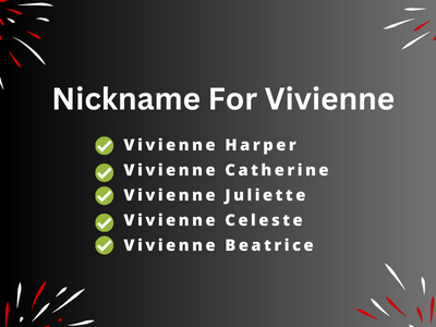 Nickname For Vivienne