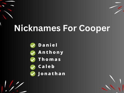 Nicknames For Cooper