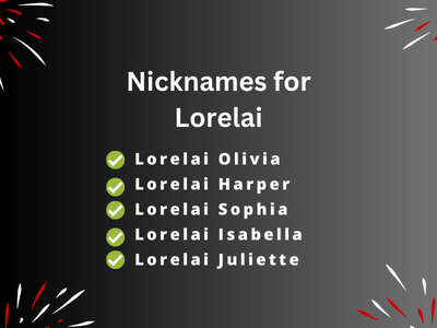 Nicknames for Lorelai
