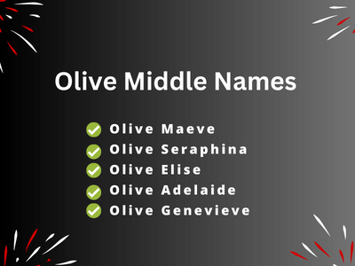 Olive Middle Names