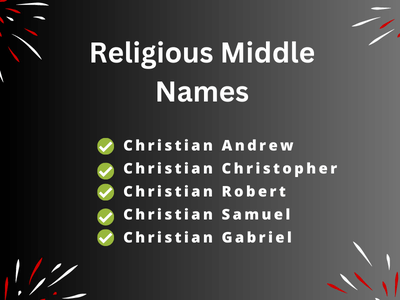 Religious Middle Names