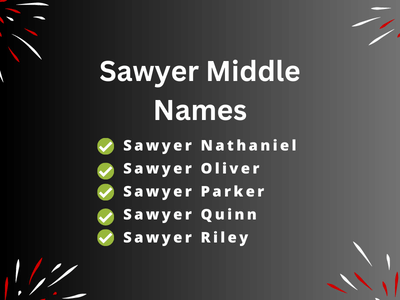Sawyer Middle Names