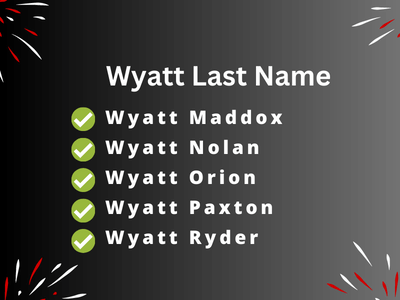 Wyatt Last Name