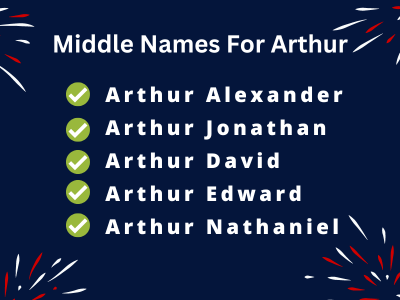 400 Creative Middle Names For Arthur