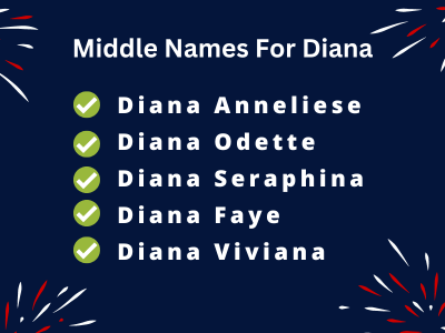 400 Amazing Middle Names For Diana