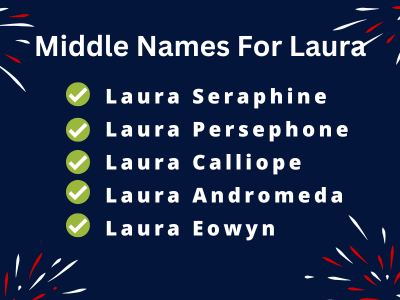 400 Creative Middle Names For Laura