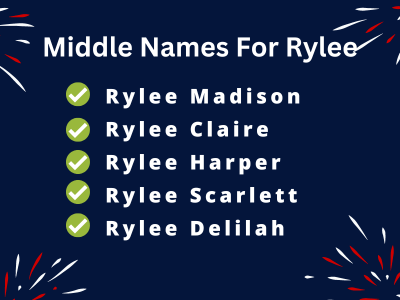 400 Unique Middle Names For Rylee