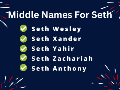 400 Creative Middle Names For Seth