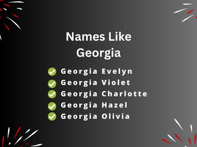 Names Like Georgia